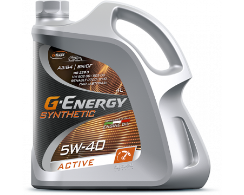 G-Energy Synthetic Active 5W-40 \4л