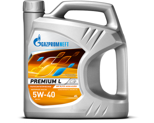 Gazpromneft Premium L 5W-40 \4л